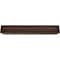 Ekena Millwork 2-Sided (L-beam) Riverwood Endurathane Faux Wood Ceiling Beam, Premium Mahogany, 12"W x 8"H  x 20'L BMRW2C0120X080X240ZM - alternate 5